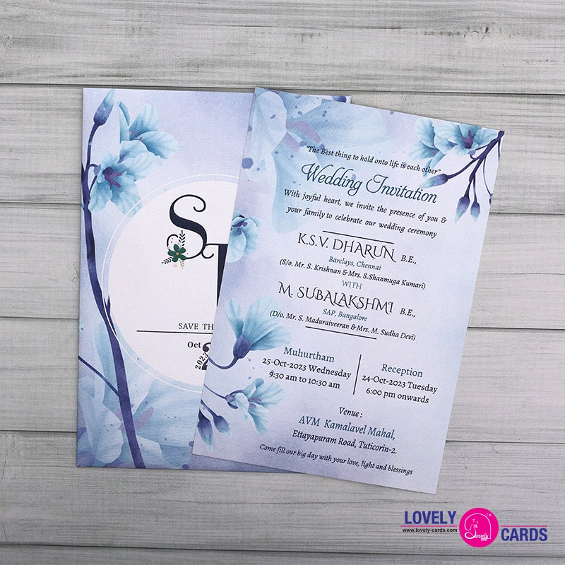 Personalized Wedding Invite-052 — view 2
