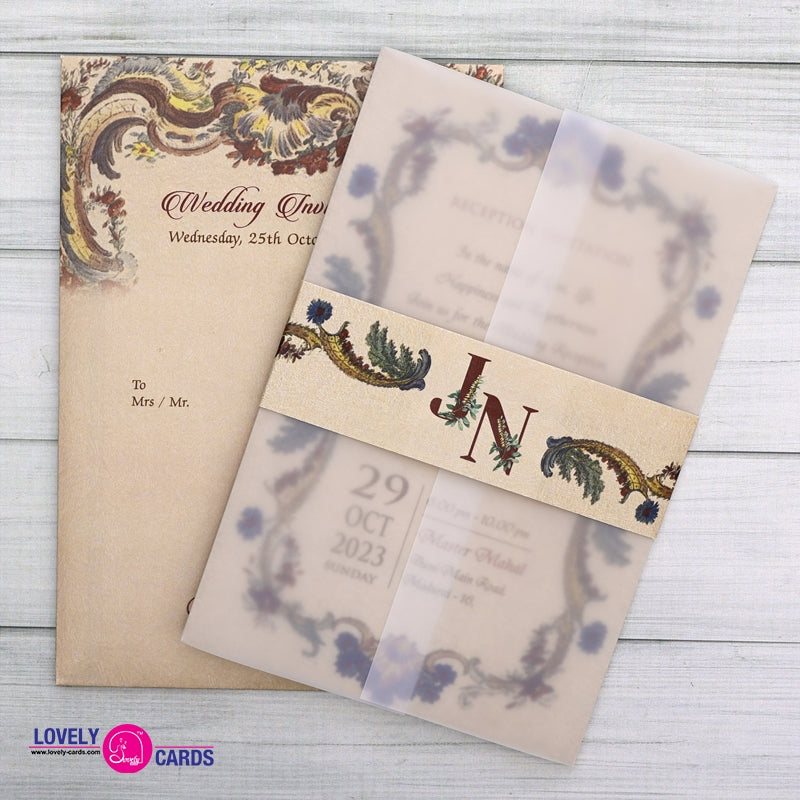 Personalized Wedding Invite-210 — view 2