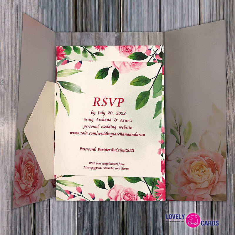 Personalized Wedding Invite-235 — view 3