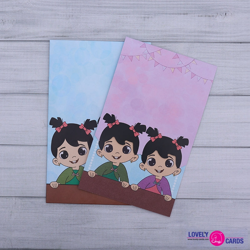 Personalized Ear Piercing Invite-006 — view 3